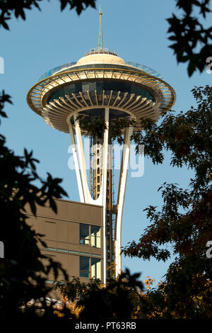 Seattle Space Needle. Foto Stock