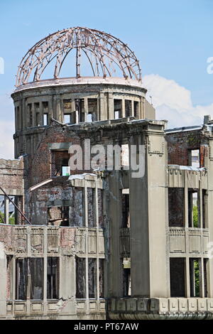 Hiroshima una cupola della bomba di Hiroshima, Giappone Foto Stock