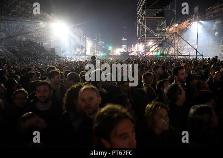 Buenos Aires, Argentina. 06 ott 2018. Cerimonia di apertura delle olimpiadi giovani giochi Buenos Aires 2018. Credito: Ignacio Amiconi/Pacific Press/Alamy Live News Foto Stock