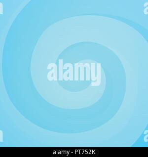 Luminose Swirl in colore blu Illustrazione Vettoriale