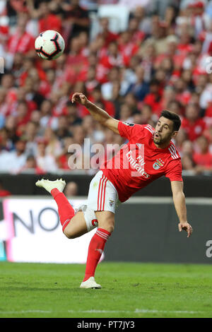 Lisbona, Portogallo Portogallo. Il 7 ottobre, 2018. Pizzi di SL Benfica visto in azione durante il campionato NN. 2018/19 partita di calcio tra SL Benfica vs FC Porto. Credito: David Martins SOPA/images/ZUMA filo/Alamy Live News Foto Stock