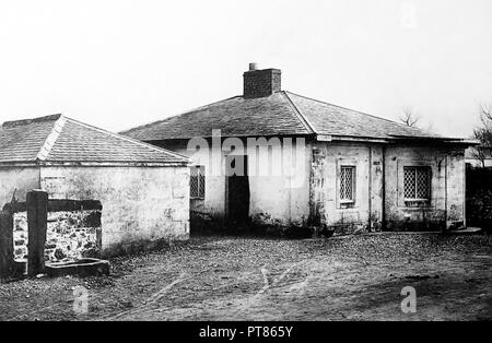 Vecchio Toll Bar, Gretna Green, agli inizi del novecento Foto Stock