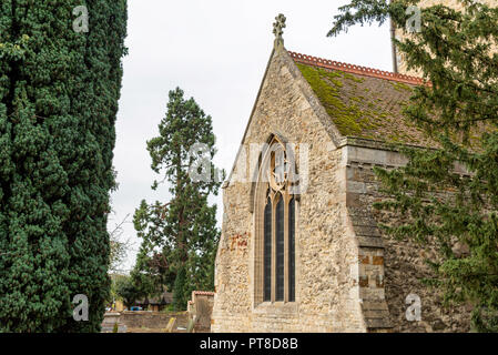 St botolphs chiesa barton seagrave kettering regno unito Foto Stock