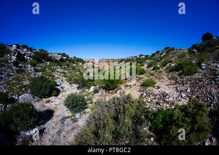 Grotta Abrakurrie sul Nullabor Plain vicino Eucla Australia Occidentale Foto Stock