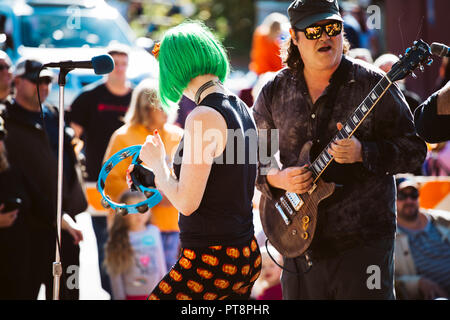 Zucca Zucca Damariscotta Fest Foto Stock