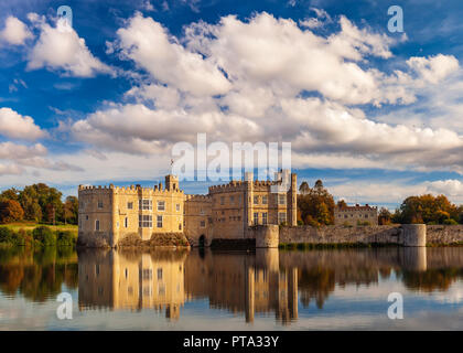 Il Castello di Leeds Kent Foto Stock