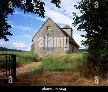 Langley Cappella, vicino a Acton Burnell, Shropshire, 2010. Creatore: Storico Inghilterra fotografo personale. Foto Stock