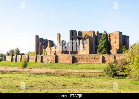 Il Castello di Kenilworth, Kenilworth, Warwickshire, Inghilterra, Regno Unito Foto Stock