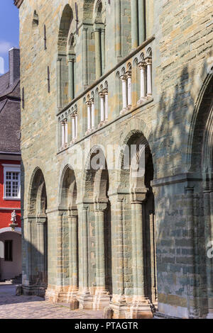 Gli archi del San Patrokli Dom a Soest, Germania Foto Stock