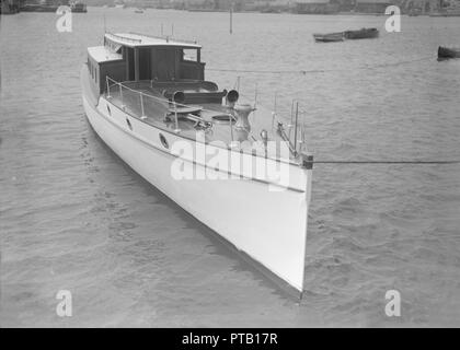 A 45 ft Wolseley lancio di cabina. Creatore: Kirk & Figli di Cowes. Foto Stock