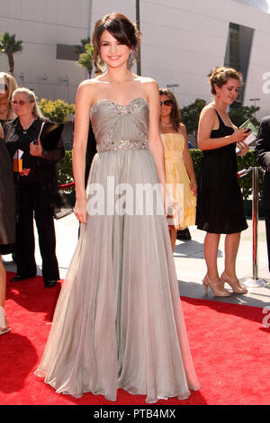 Selena Gomez 09/12/09 '2009 Primetime Creative Arts Emmy Awards' @ Nokia Theater di Los Angeles Foto di Izumi Hasegawa/HNW / PictureLux Riferimento File # 33680 671HNW Foto Stock