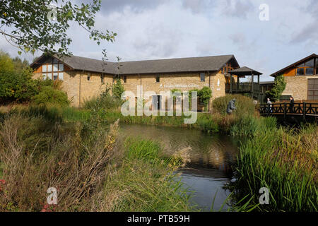 Il London Wetlands Centre presso Barnes REGNO UNITO Foto Stock