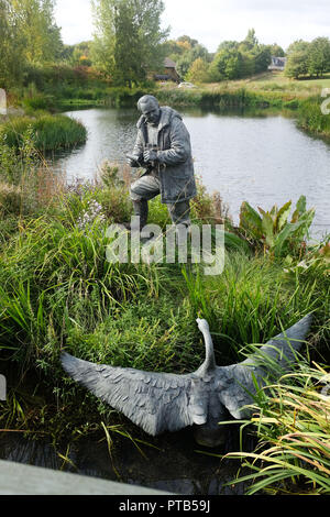 Il London Wetlands Centre presso Barnes REGNO UNITO Foto Stock