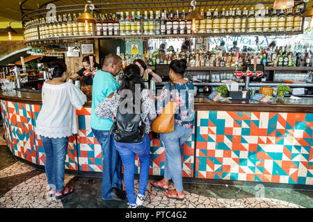 Londra Inghilterra,UK,Lambeth South Bank,Southbank Centre Center,Festival Terrace,Las Iguanas,pub bar,ristoranti ristoranti ristorazione cafe cafe',Latin Foto Stock