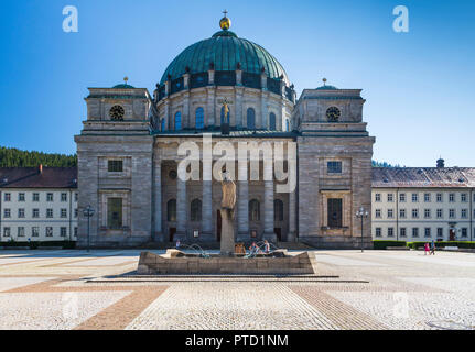 Monastero di San Biagio, Sankt Blasien, Foresta Nera, Baden-Württemberg, Germania Foto Stock