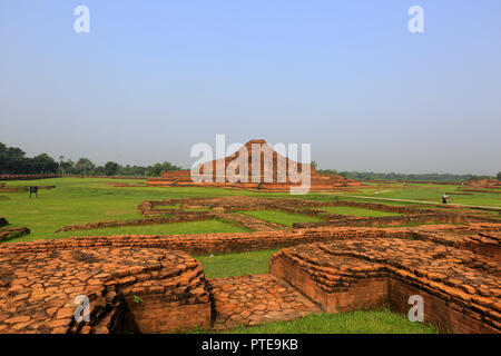 Paharpur monastero buddista al villaggio di Paharpur in Badalgachhi Upazila sotto Naogaon Distretto del Bangladesh. È tra i più noti vihar buddista Foto Stock