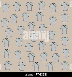 Soccer tshirt sfondo Illustrazione Vettoriale