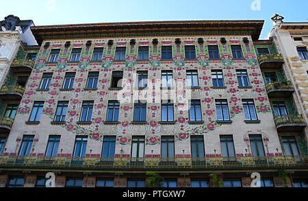 Majolikahaus, Vienna, Austria, 26 maggio 2018. (CTK foto/Jitka Bojanovska) Foto Stock