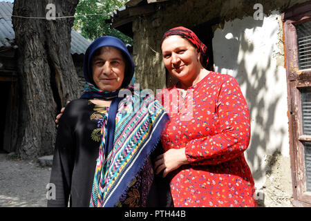 La Russia, in Daghestan, Ansalta village, vita quotidiana Foto Stock
