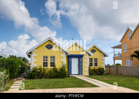 Apple Hall, Barbados - Dicembre 18, 2016: una tipica residenza locale in Apple Hall di San Filippo, Isola di Barbados, West Indies, Caraibi, Central Amer Foto Stock