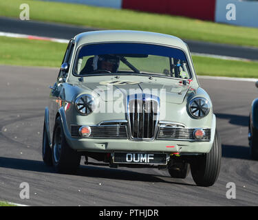 Ding Boston, Riley unidirezionale-cinque OUMF, HRDC, Coys trofeo, BTCC celebrazione, Donington storica festa, 2018 motor racing, motor sport, motorsport, Foto Stock