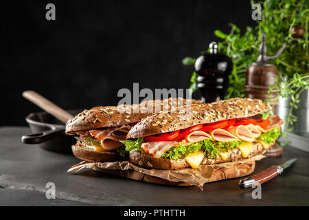 Classic BLT sandwich Foto Stock