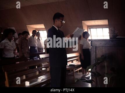 Vintage, autentica fotografia di archiviazione, 1965. () Foto Stock