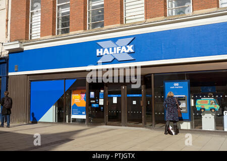 Halifax Bank. Foto Stock