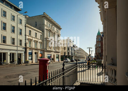 Pomeriggio invernale a Hove. Foto Stock