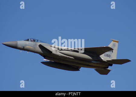 Caccia f-15 Foto Stock