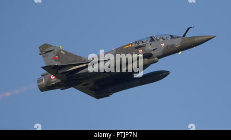 Leeuwarden, Paesi Bassi Apr 11 2016: un'USAF Dassault Mirage 2000, prendendo di durante il frisone bandiera esercizio Foto Stock