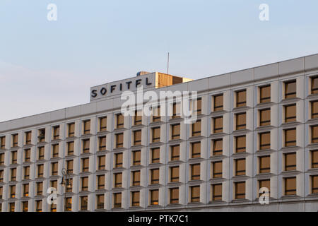 Il Sofitel Victoria Warszawa Hotel Di Varsavia, Polonia Foto Stock