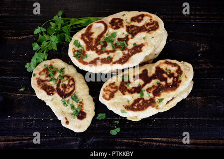 Pane di naan Foto Stock