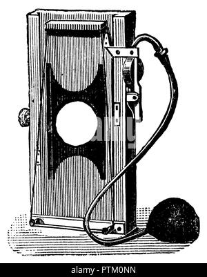 Piastra di caduta, 1900 Foto Stock