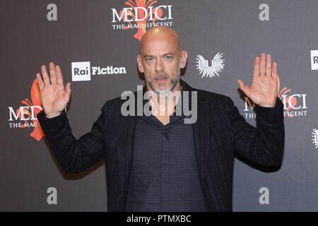 Firenze, Palazzo Medici Riccardi, photocall serie tv "medici - il magnifico". Nella foto: Filippo Nigro Foto Stock