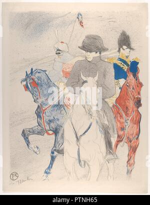 Napoleone. Artista: Henri de Toulouse-Lautrec (francese, Albi 1864-1901 Saint-André-du-Bois). Dimensioni: Immagine: 23 3/8 × 18 1/8 in. (59,3 × 46 cm) foglio: 25 3/16 × 19 5/16 in. (64 × 49,1 cm). Stampante: Edward Ancourt (francese del XIX secolo). Data: 1895. Museo: Metropolitan Museum of Art di New York, Stati Uniti d'America. Foto Stock