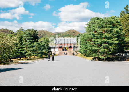 Ninna-ji, architettura storica a Kyoto, Giappone Foto Stock