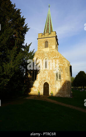 Chiesa di San Nicola, Steventon Foto Stock