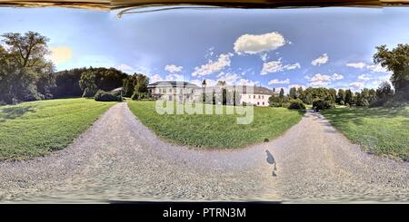 Visualizzazione panoramica a 360 gradi di Zamek Velke Losiny J