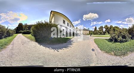 Visualizzazione panoramica a 360 gradi di Zamek Velke Losiny L