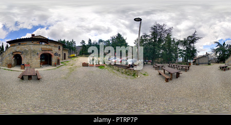 Vista a 360 gradi di Arezzo Parco di Lignano Alamy