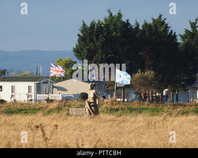 Sheerness, Kent, Regno Unito. Undicesimo oct, 2018. Regno Unito Meteo: una mattina di sole in Sheerness, Kent. Credito: James Bell/Alamy Live News Foto Stock