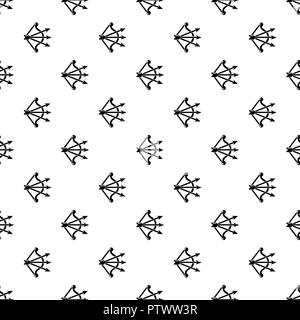 Arco e frecce di apparecchiature vettore pattern seamless Illustrazione Vettoriale