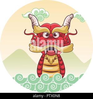 Dragon Boat Festival Illustrazione Vettoriale