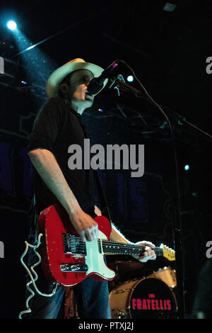 Milano Italia 1 ottobre 2018 The Fratellis live presso Santeria Social Club © Roberto Finizio / Alamy Foto Stock