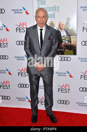 Los Angeles, Stati Uniti d'America. Decimo Nov, 2018. LOS ANGELES, CA. 10 novembre 2018: Alan Arkin all'AFI Fest 2018 Prima mondiale di "Il metodo Kominsky' a TCL Teatro Cinese. Credito Foto: Paul Smith/Alamy Live News Foto Stock