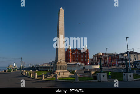 World War Memorial, Blackpool, Lancashire, Regno Unito Foto Stock