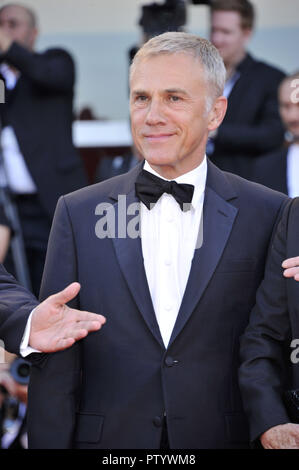 Settantacinquesimo Venice International Film Festival - Cerimonia di Premiazione - Arrivi settantacinquesimo Venice Film Festival 2018, tappeto rosso Cerimonia di Chiusura . Nella foto:Christoph Waltz dove: Venezia, Veneto, Italia Quando: 08 set 2018 Credit: IPA/WENN.com * * disponibile solo per la pubblicazione in UK, USA, Germania, Austria, Svizzera** Foto Stock