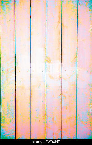 Colorato recinto o sfondo tavoloni Foto Stock