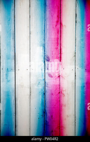 Colorato recinto o sfondo tavoloni Foto Stock